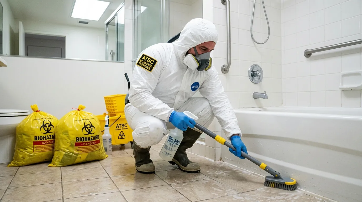 Decontamination equipment deployed for Blood Cleanup in Goodyear